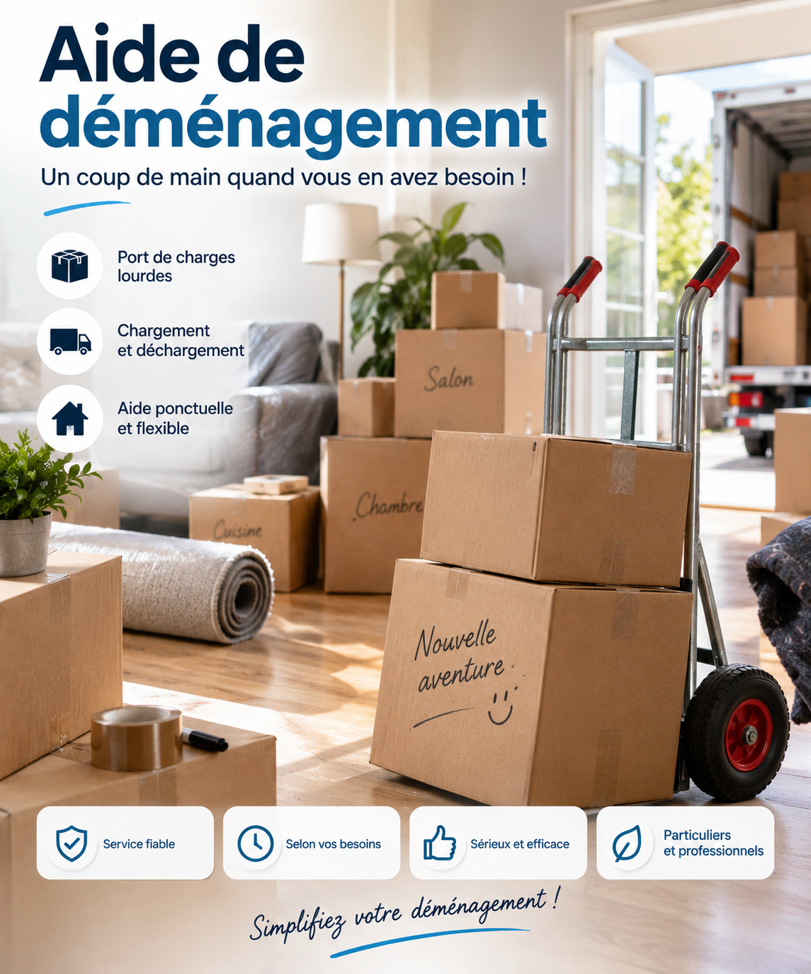 aide démenagement lima presjob