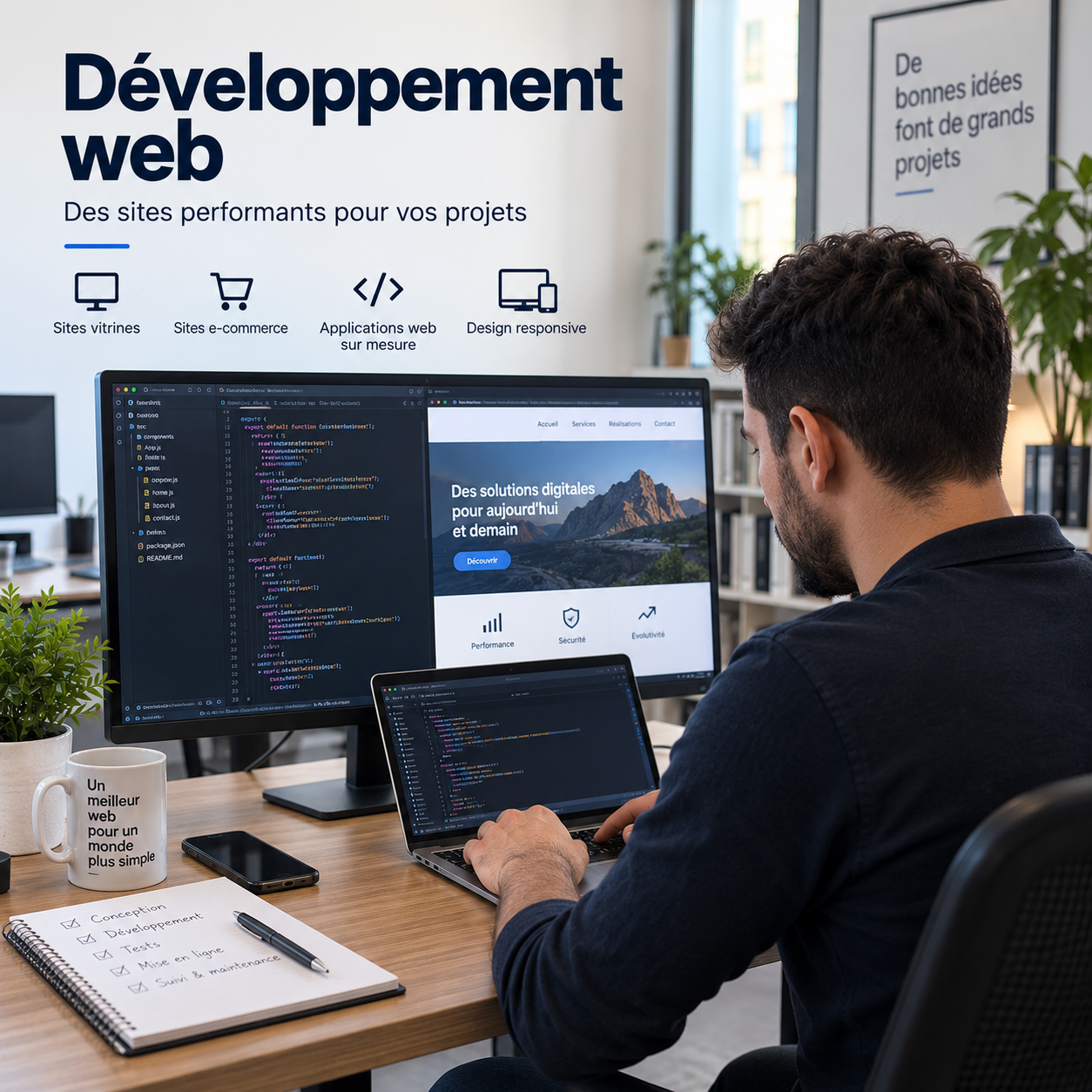developpement web presjob