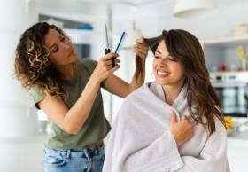 Soins des cheveux à domicile presjob